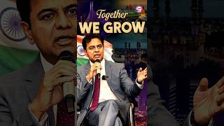 "India grows when states learn from each other" BRS Working President KTR | #oxforduniversity