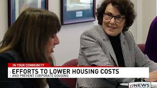 KRNV Reno - In Reno, Rosen discusses bill to crack down on price gouging in the housing market
