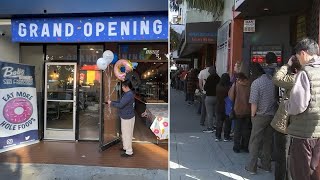 Grand opening: Iconic Bob's Donuts moves to new location in San Francisco