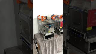 Desktop Tray Modified Atmosphere Packing Machine #foodpackagingmachine #packingmachinesuppliers