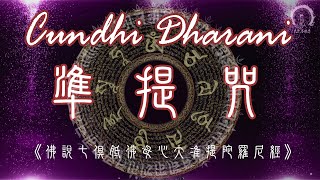 【準提咒】Cundhi Dharani Mantra | 滿一切善願 ❤️財富福德增長❤️超強正能量＊消除惡運障礙＊成就善業＊咒語版1080遍 2小時大悲菩提寺 🙏 (Pinyin) 2 hours
