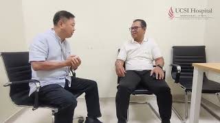 Pekan Baru Patient at UCSI Hospital to meet our Orthopaedic Surgeon!