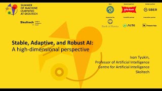 Ivan Tyukin "Stable, Adaptive, and Robust AI: A high-dimensional perspective"