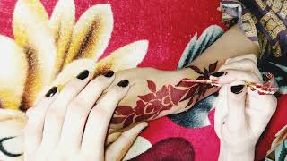 Gulf hena design || Arabic bold mehndi design || 3D mehndi design.