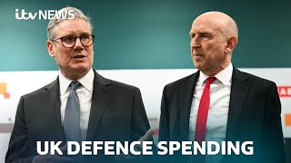 ‘No doubt’ UK will spend 3% of GDP on defence by mid-2030s, Healey says | ITV News