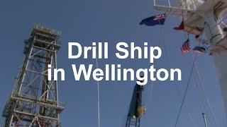 IODP Drill Ship in Wellington New Zealand