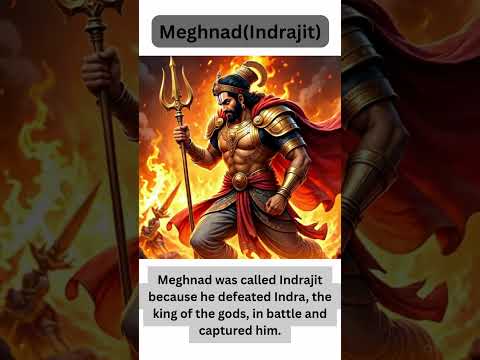 INDRAJEET| MEGHNAD| RAMAYAN | #indianmythology #ramayan #ram #ravan #animation #ai #viralshorts