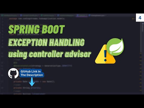 Exception Handling Using Controller Advisor | Spring Boot