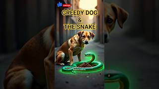 "Greedy Dog & The Snake" #shorts #bedtimestories #moralstories