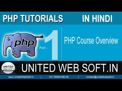 Overview of our PHP Tutorials in Hindi, Learn PHP, Mysql with project based training