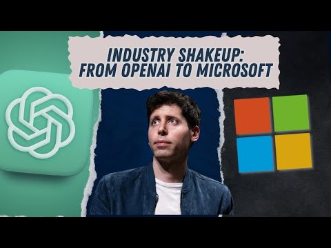 Industry Shakeup with Sam Altman Dismissal - The Co Founder of ChatGPT | OpenAI CEO | AI News
