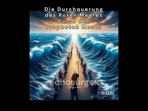 Die Durchquerung des Roten Meeres durch Prophet Moses (Hz. Musa)