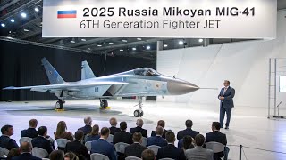 2025 MiG-41 Fighter Jet – Russia’s Hypersonic 6th-Gen Beast!