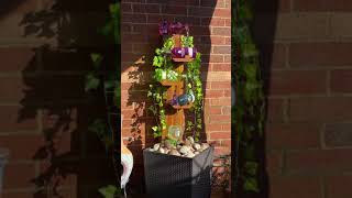 Gin Bottle Water Feature