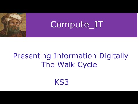 Presenting a Message Using the Walk Cycle