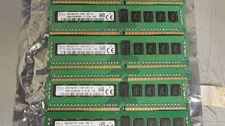 Lot of 9 skhynix 8GB  2rx8 pc4-2133p server memory