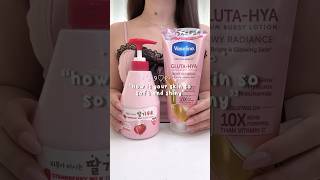 fav products for soft and shiny skin 🎀 #shorts #wonyoungism #skincare #kbeauty #tips #aesthetic