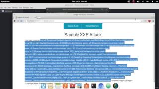 ACNS homework XXE Attack
