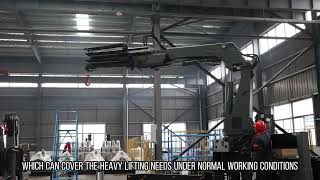 8-Ton Knuckle Boom Crane Tested to the Limit! Power Meets Precision!