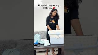 #hospitalbag #babyhospitalbag #hospitalbagessentials #motherhood #nesting #pregnancy #baby #shorts