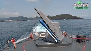 視導海軍戰備測考 蔡英文：跨軍種聯合作戰演練讓國人對國軍戰力深感信心