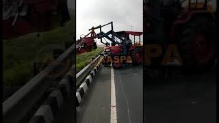 Aaspa Equipment Pvt Ltd  Front-Mounted Road Sweeper for Tractor #roadequipment #sweepermachine