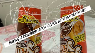 Making a Communication Device (DIY) #kiddiy #diycrafts #diy #kidstoys
