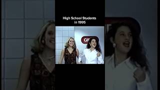 High School Students in 1995 #nostalgia #highschool #shorts