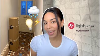 MY STYLISH BATHROOM LIGHTING! ESSENTIALS TO KNOW BEFORE PURCHASING! RENOVATION, IP RATINGS, REVEAL..