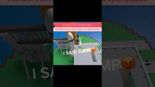 I SAID JYMMPP!!!! #roblox #robloxnaturaldisastersurvival