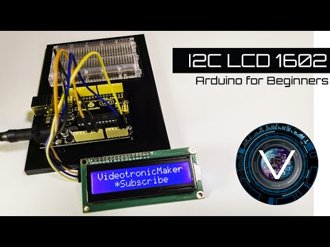 Arduino LCD I2C Tutorial-Visuino