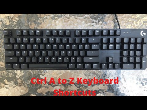 Ctrl A to Z shortcut keys | CTRL Shortcut Keys of Computer. #LearnIT