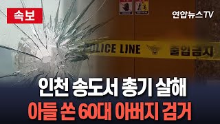 [🔴속보] 인천 송도서 가족에 사제총 발사해 1명 사망…60대 검거 / 연합뉴스TV(YonhapnewsTV)