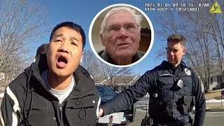 SCAMMER Gets Caught by 90 Year Old Grandpa. BODYCAM