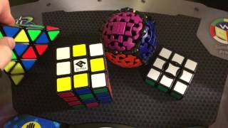 My cube collection early 2017!