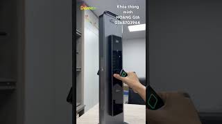 Giới thiệu Khóa Cửa Gỗ EL680BN CNC của DemaxKhóa #home #smartclock #khoathongminh
