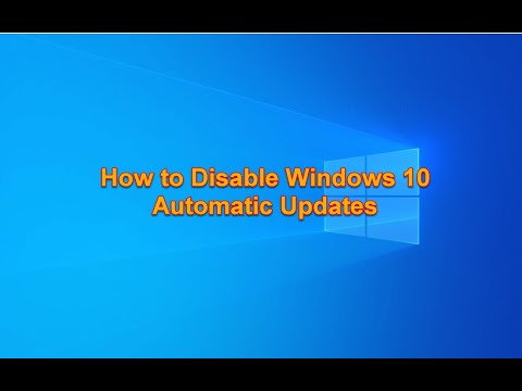 How to Disable Windows 10 Automatic Updates | how to turn off automatic updates simple solution