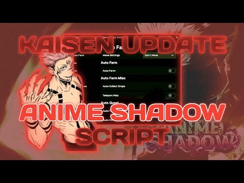 [BEST SCRIPT] Anime Shadow Script - (ROBLOX) *Auto Farm* [Mobile & Pc]