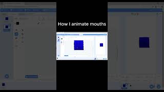 How I animate mouths #scratch #shorts #animation #turbowarp