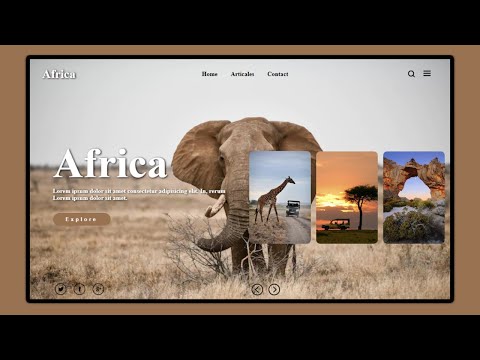 How To Make Website Using HTML & CSS