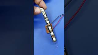 how to make RGB led strip chaser light at home #howto #led #diy