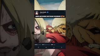 Annie And Reiner 💀💥 | Wait The End #attackontitan #aot #anime #reiner #annie #shots #fyp #foryou