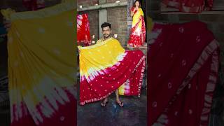 linen batik saree wholesaler #batikprint #tiedye #shiboriprintsarees #digitalprintsarees