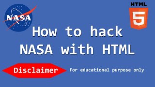 How to Hack NASA with HTML (Finally Revealed)