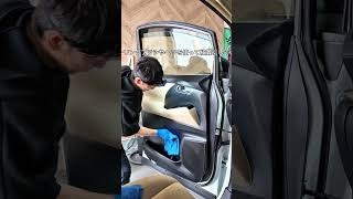 [How much dirt can be removed by wiping a panel with alkaline electrolytic water?] #Car wash #Car...
