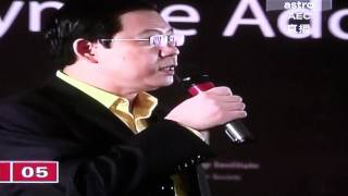 Lim Chua Debate: Another Interesting Question From MCA Member 林冠英开空头支票？