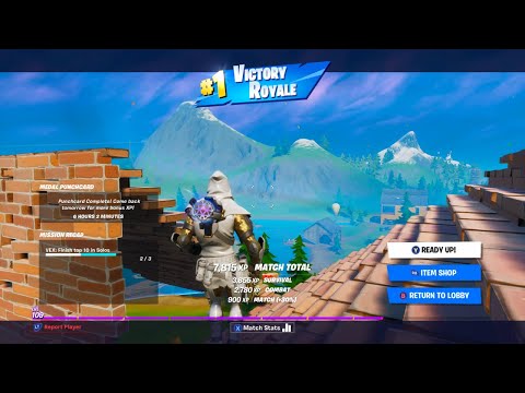 Fortnite Season 11 Win Xbox One High Quality Game Play