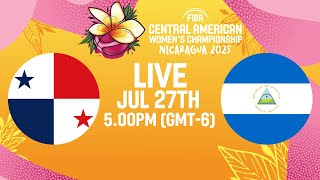 3RD PLACE GAME | Panama v Nicaragua | Full Basketball Game | FIBA COCABA Women's Championship 2025