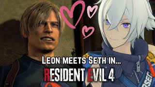 Seth Lowell meets Leon Kennedy in Resident Evil 4