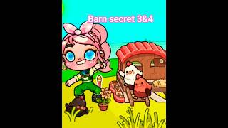 Barn secret 3&4|Avatarworld new update#avatarworld #tocaboca #pazu#avatar #shorts #fyp #new